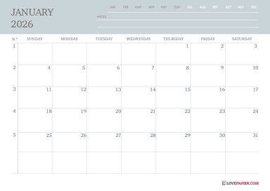 Compact Weekly Layouts