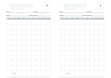 Monthly Project Tracker