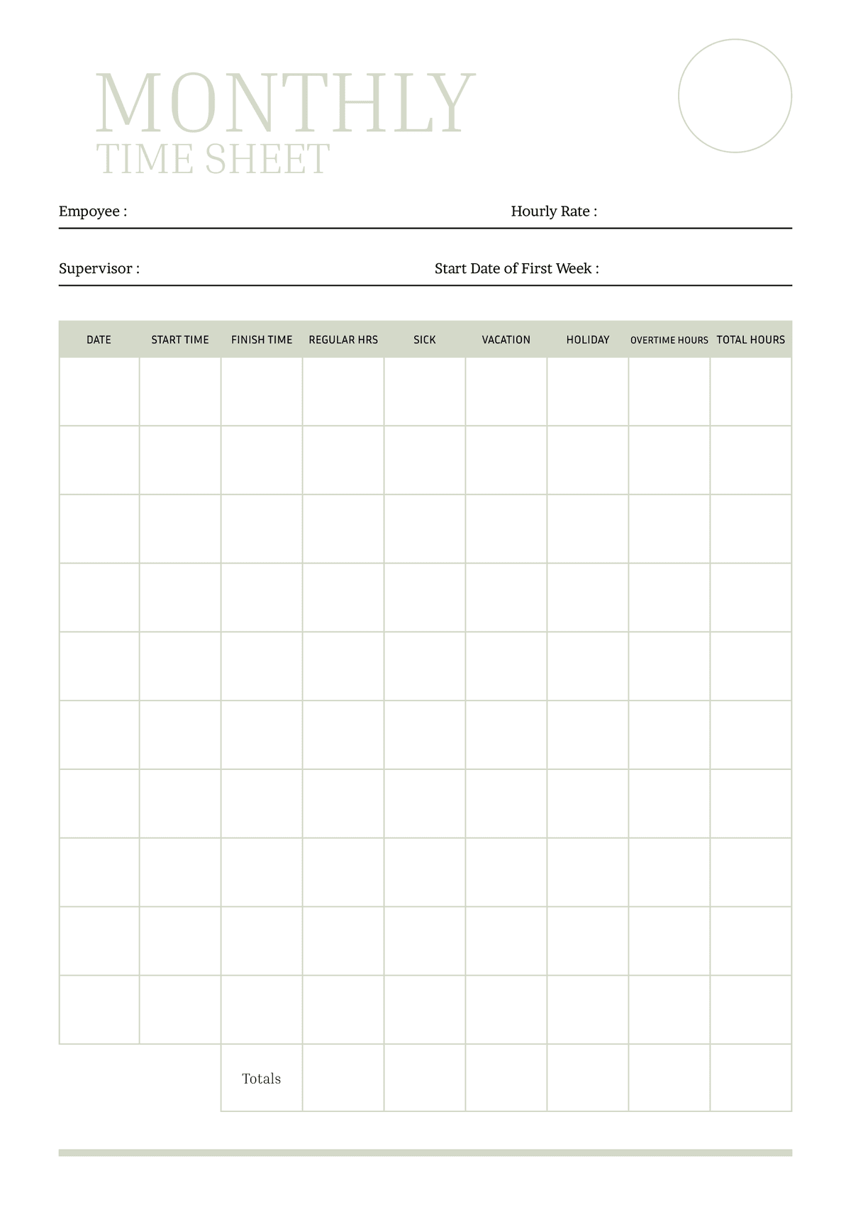 Simple Minimalist White